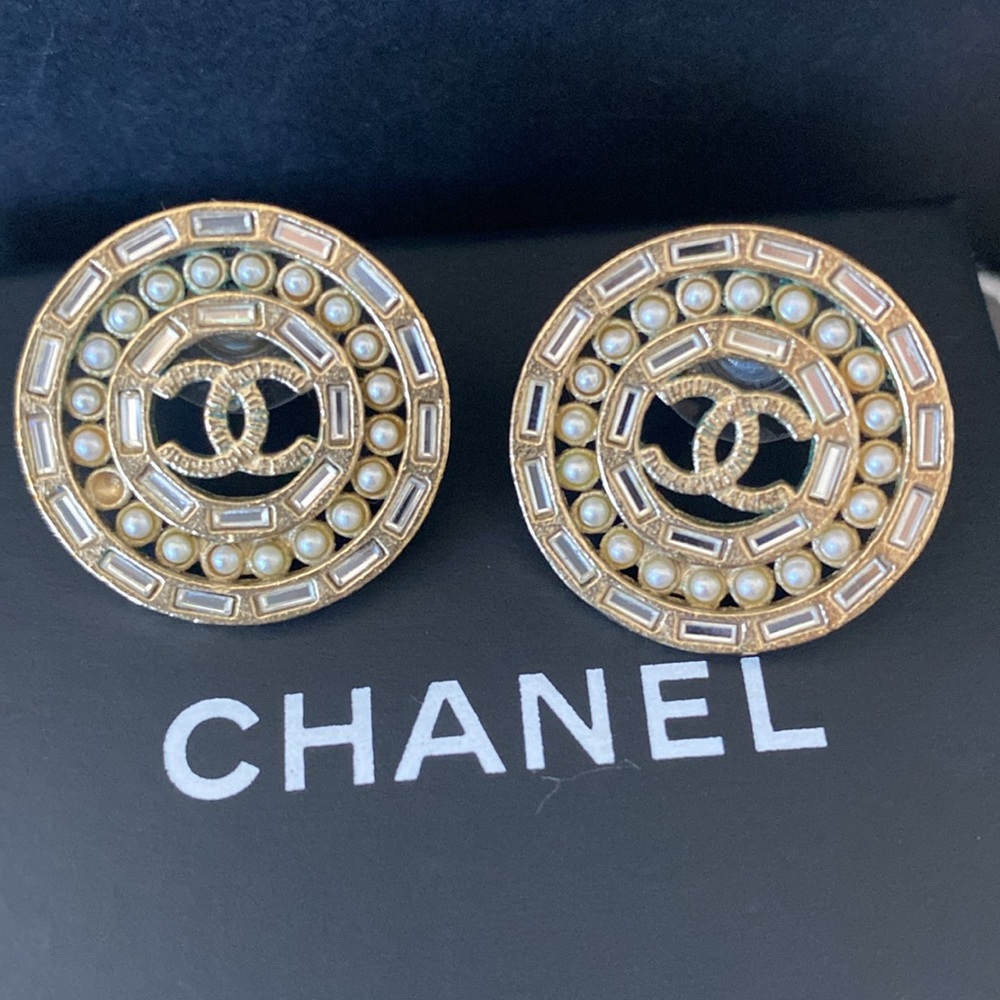 Chanel Earrings - Authentic NIB
